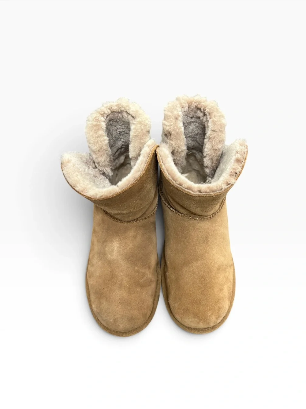 UGG Adria Chestnut Mini Boots Size 8.5